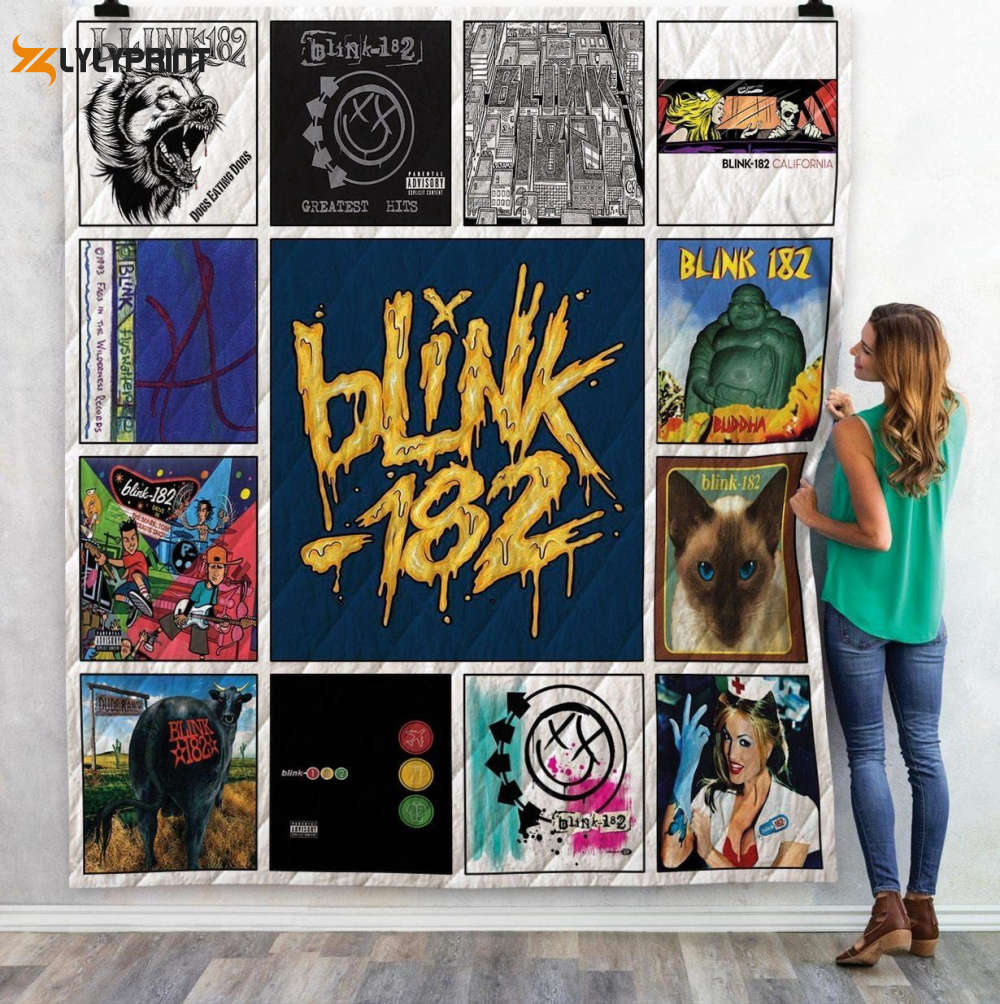 blink 182 quilt blanket 1a