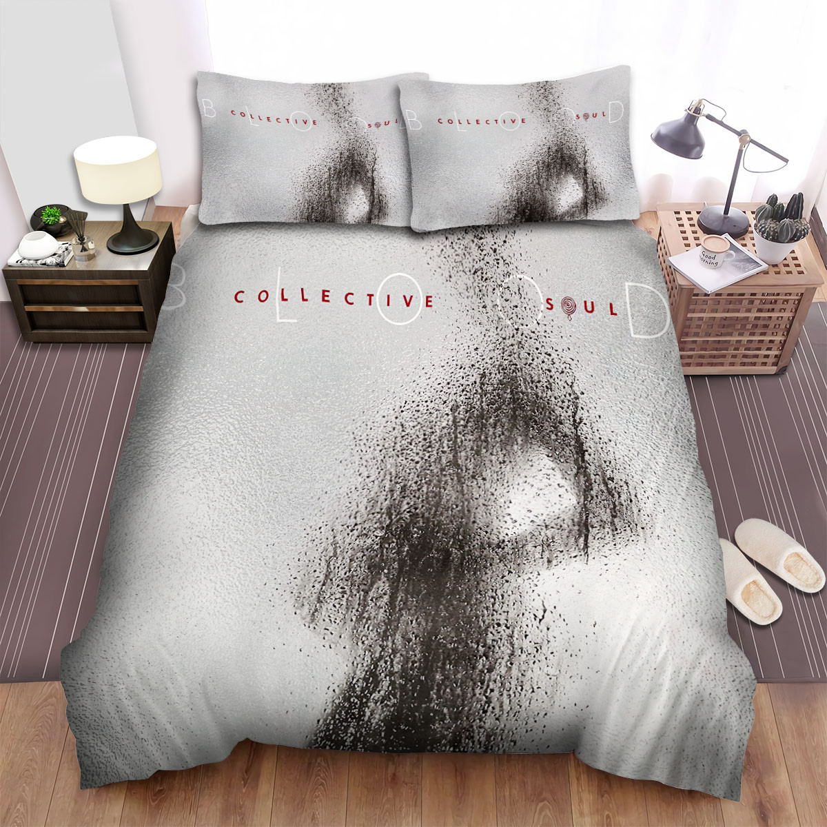 blood collective soul bed sheets spread comforter duvet cover bedding sets 6u4yt