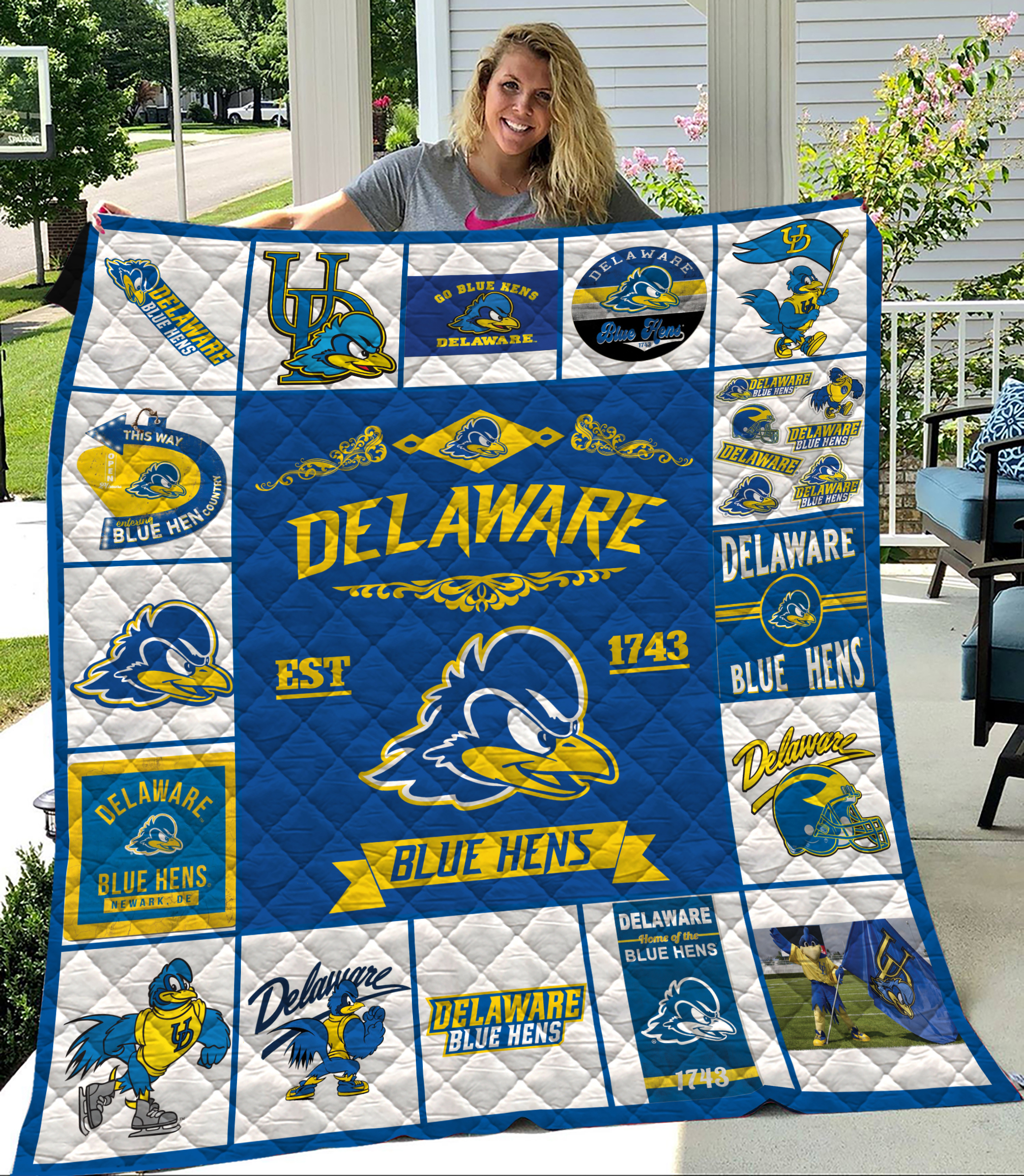 blue hen spirit quilted throw blanket trending 2024 20240218042109302