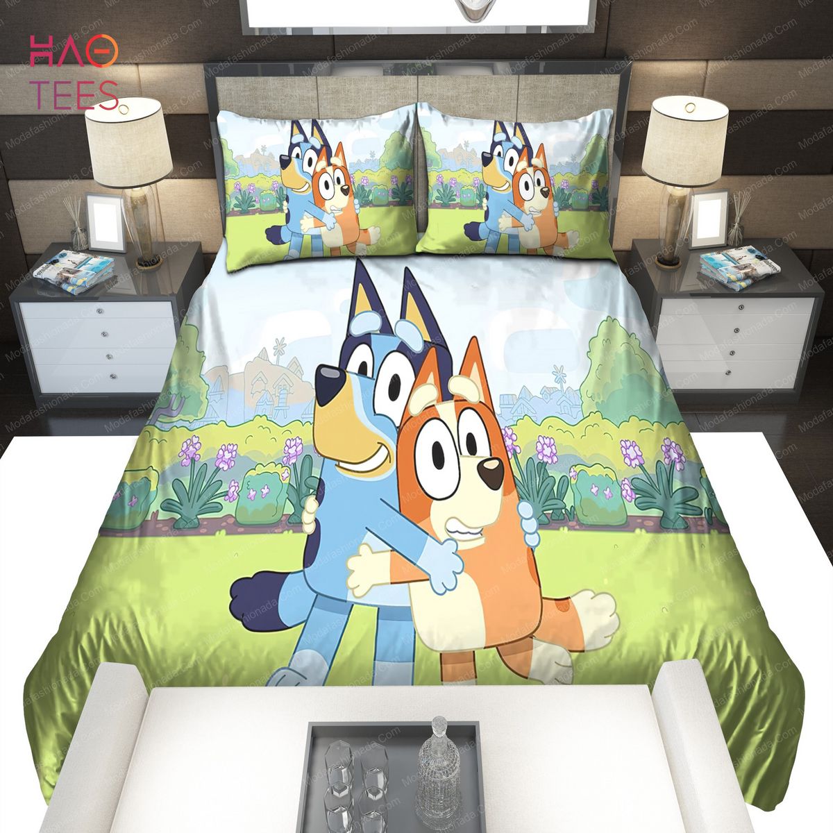 bluey cartoon bluey and bingo bedding sets 1 ebh35