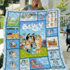 bluey quilt blanket for fans home decor gift 5