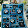 bmw quilt blanket for fans home decor gift 2