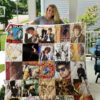 bob dylan quilt blanket for fans home decor gift