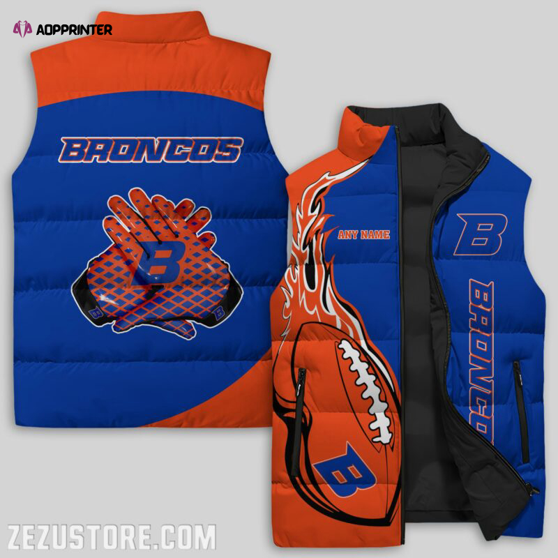 boise state broncos ncaa sleeveless puffer jacket custom for fans gifts 6