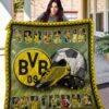 borussia dortmund quilt blanket lc4ereju