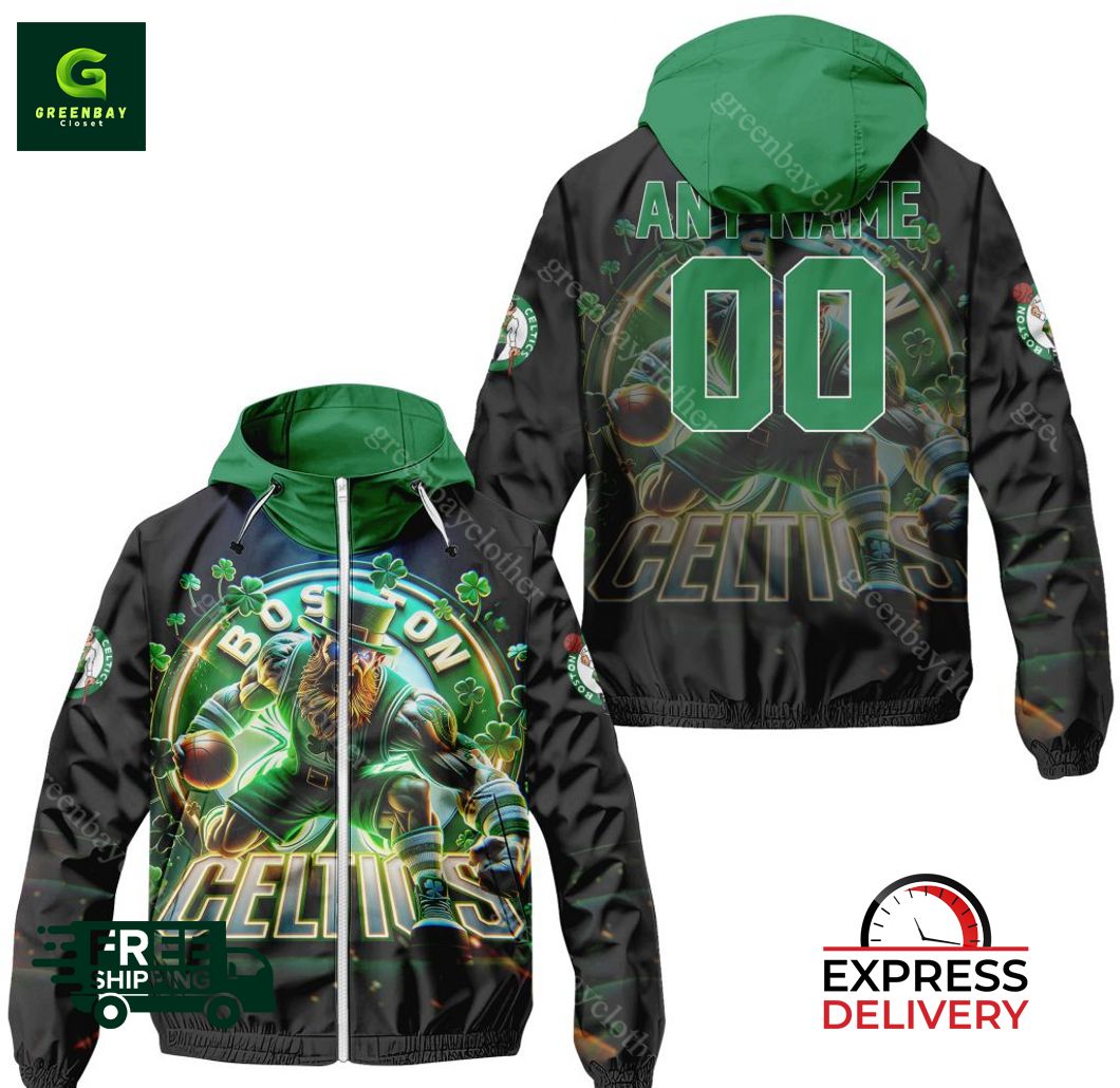 boston celtics nba personalized windbreaker jacket 1 QUha2