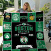 boston celtics quilt blanket for fans home decor gift