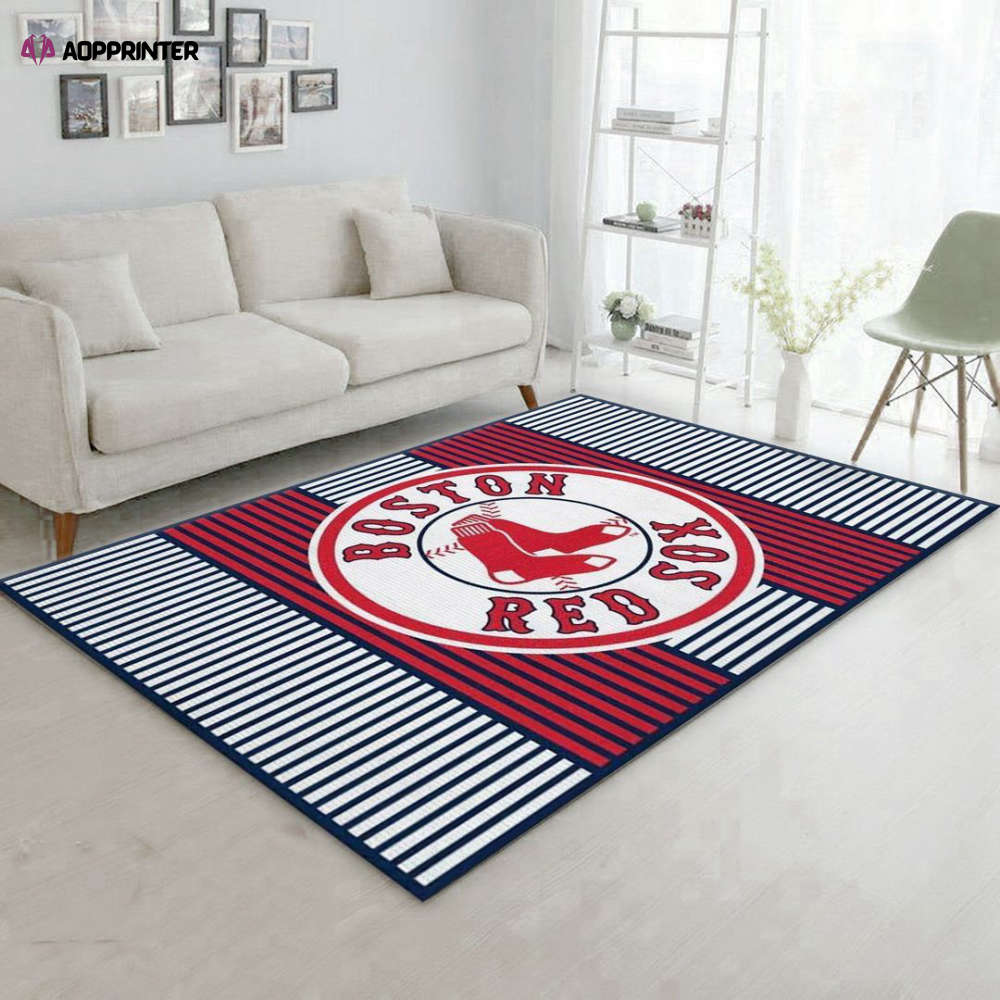 boston red sox imperial champion rug living room floor decor fan gifts 3