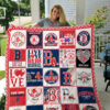 boston red sox quilt blanket for fans home decor gift 1