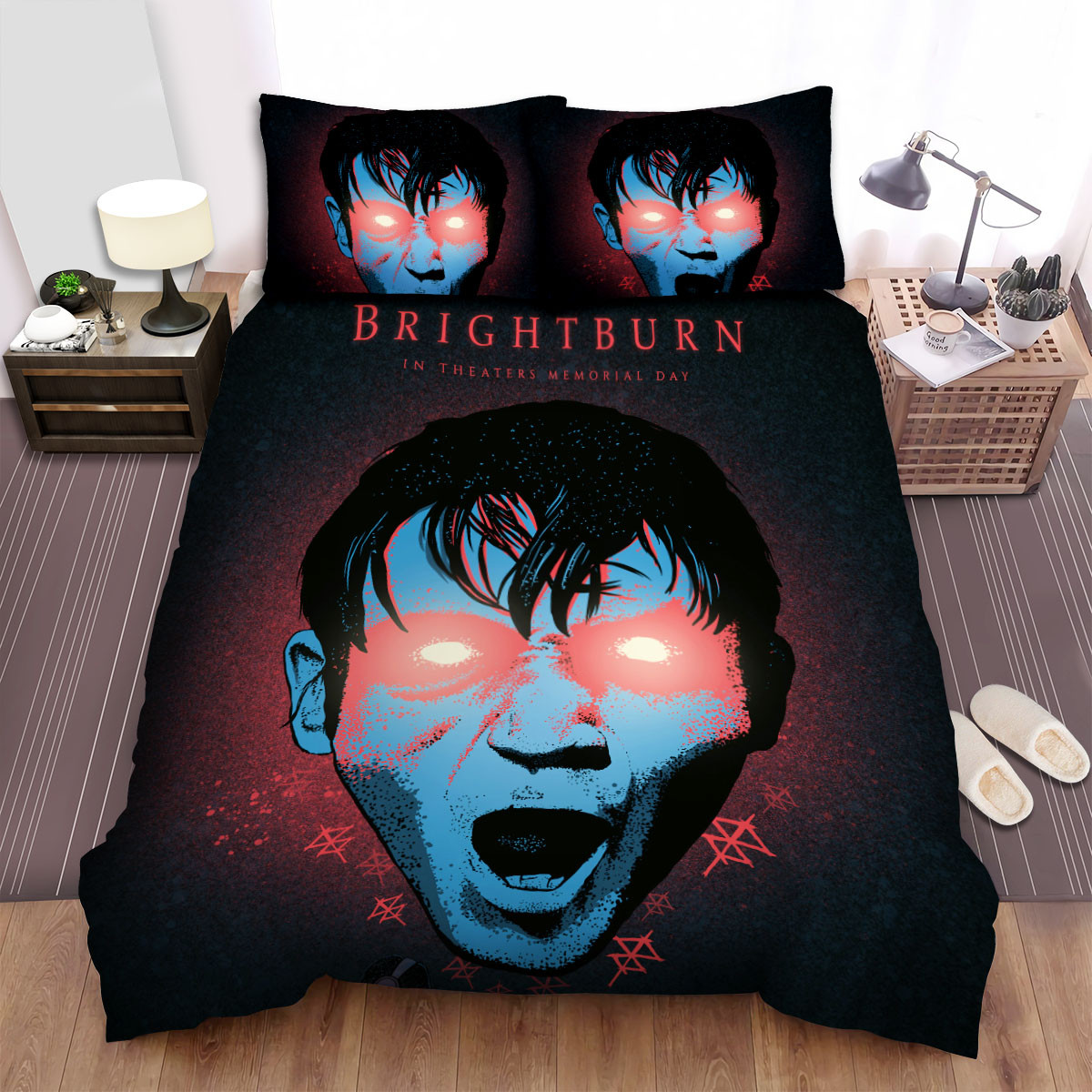 brightburn listening music bed sheets spread comforter duvet cover bedding sets bk6zw