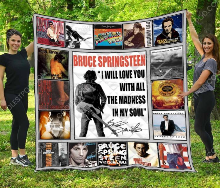 bruce springsteen quilt blanket ver 2 20240307081559778