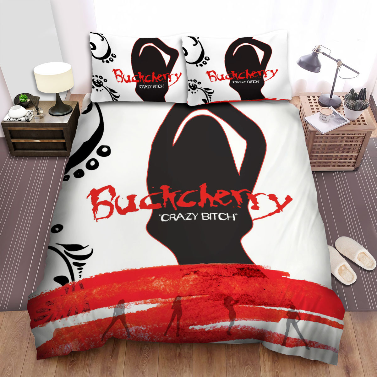 buckcherry crazy bitch bed sheets spread comforter duvet cover bedding sets gvflq