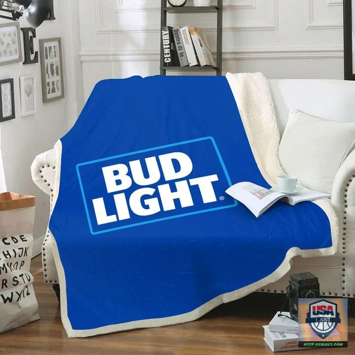 bud light soft blanket woven blanket hnpvb