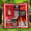 budweiser quilt blanket funny gift idea for beer lover c3vec