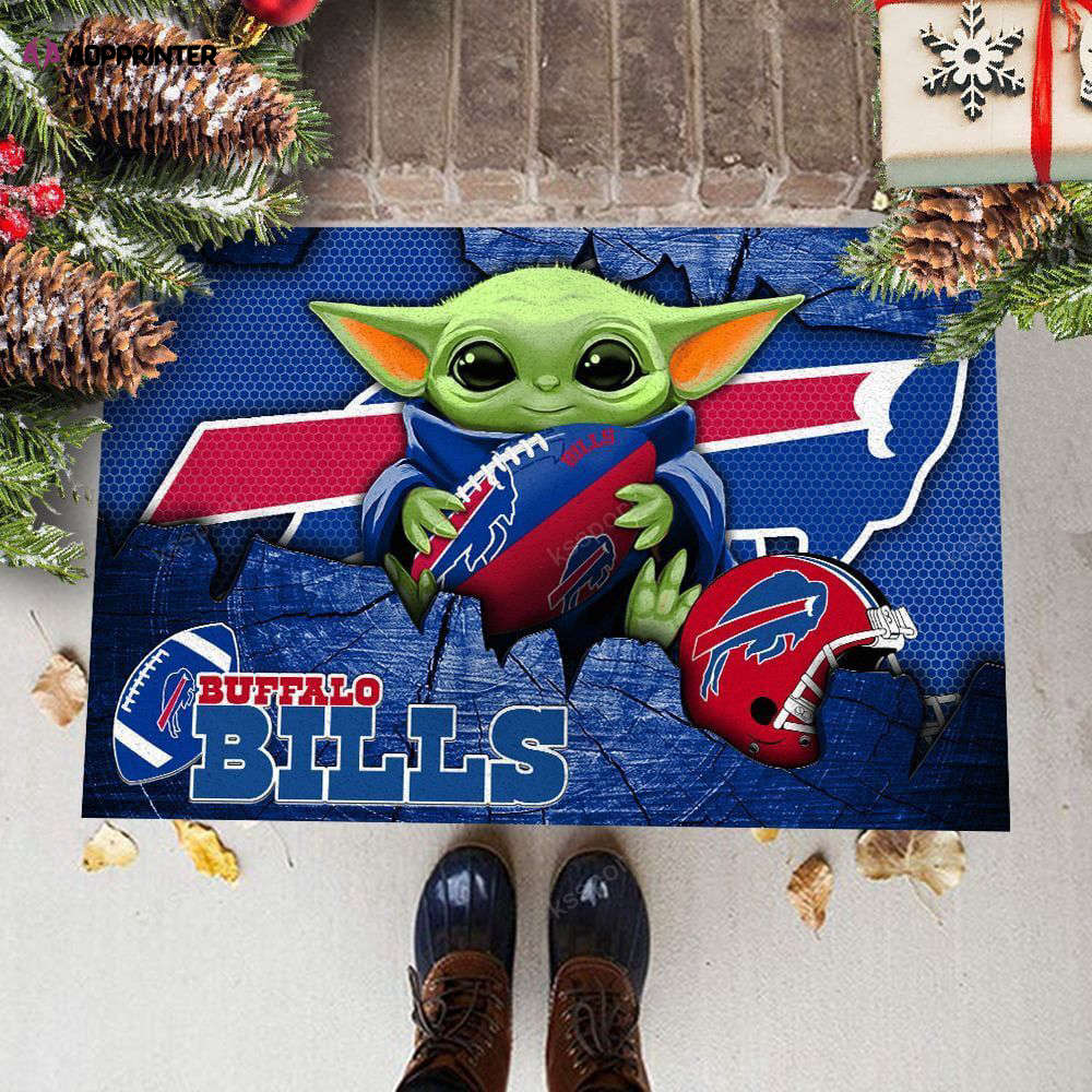 buffalo bills doormat best gift for home decor 1 3