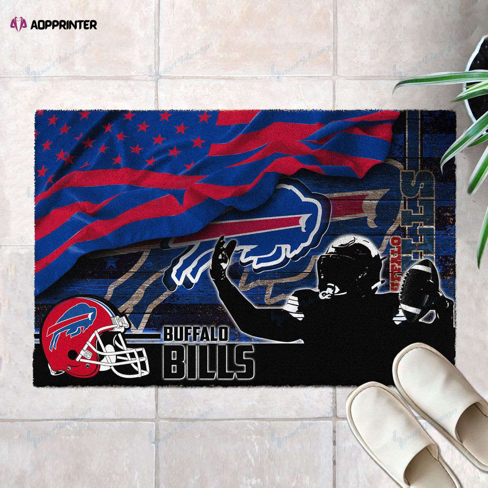 buffalo bills doormat best gift for home decor 1 4