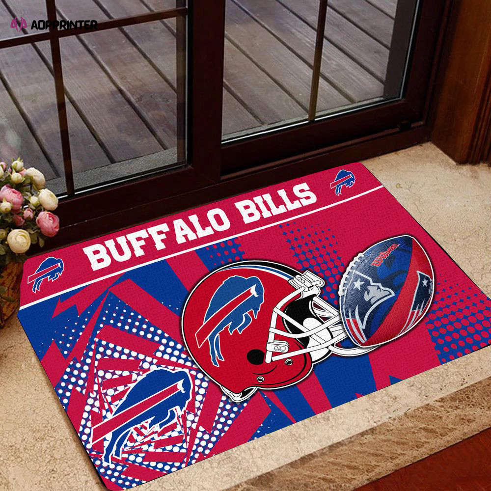 buffalo bills doormat gift for home decor