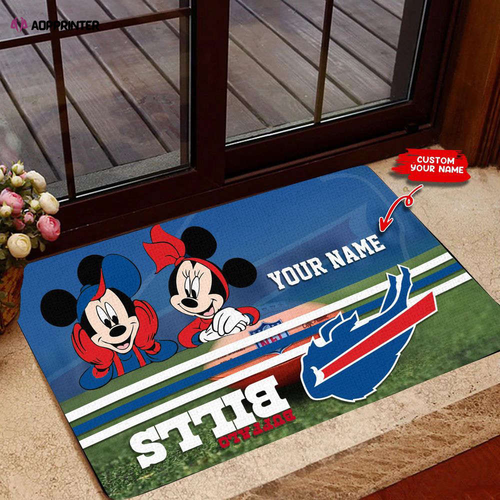 buffalo bills personalized doormat best gift for home decor 1 1