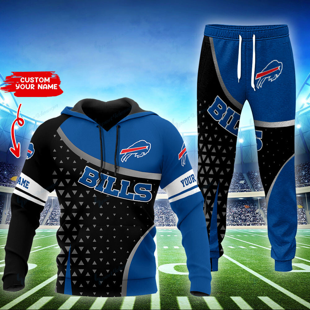 buffalo bills personalized hoodie and jogger set hoodie bg862 jcuz0