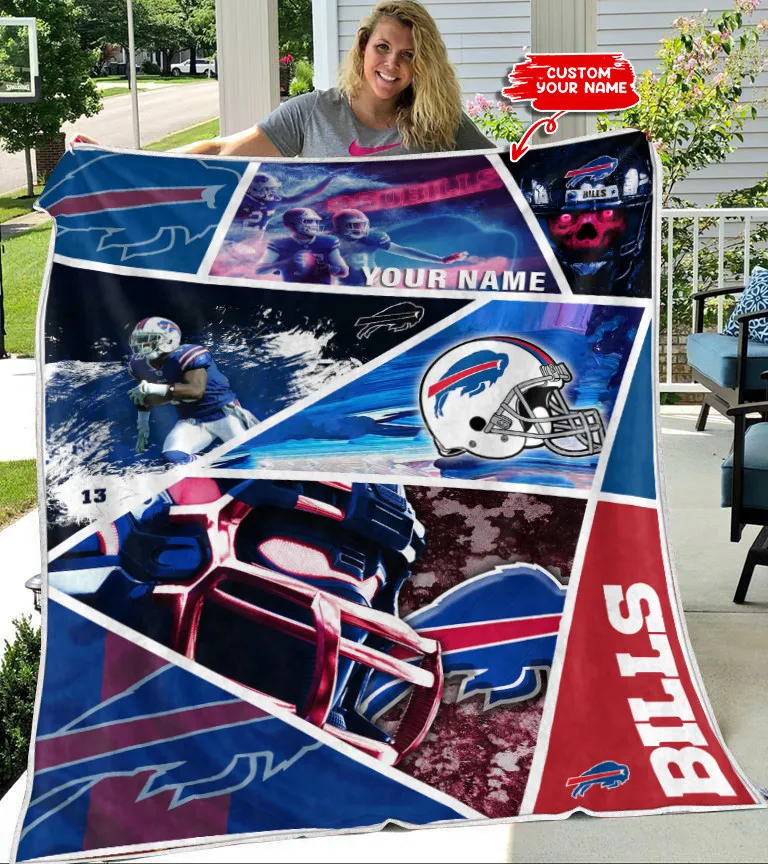 buffalo bills personalized premium quilt bg01 nreos