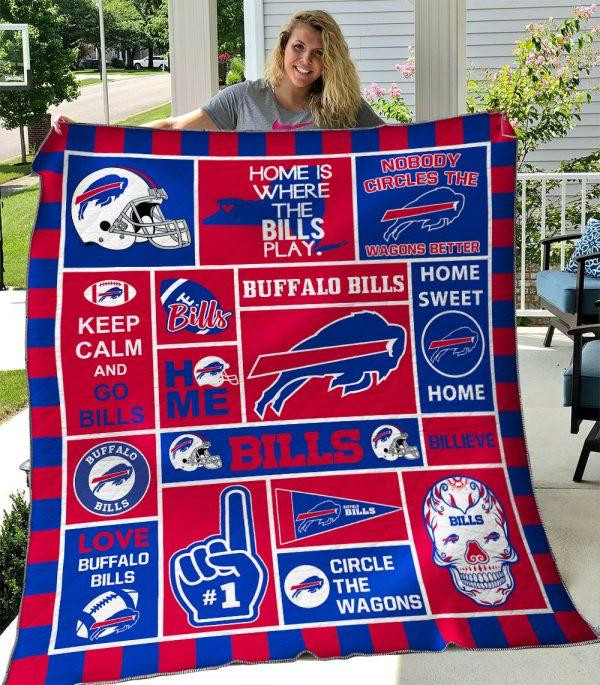 buffalo bills premium quilt bg40 fpajd