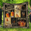 bulleit bourbon quilt blanket whiskey inspired me gift idea bhny0