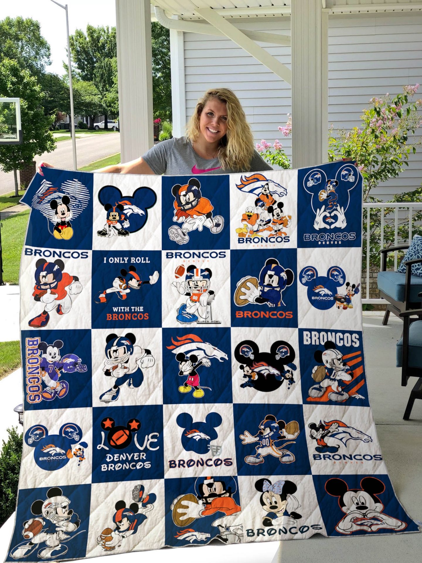 bupu8tl0lbfjhuhglft0 Denver Broncos Quilt Blanket