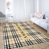 burberry pattern and font logo carpet rug 1601885465949 1601885465949