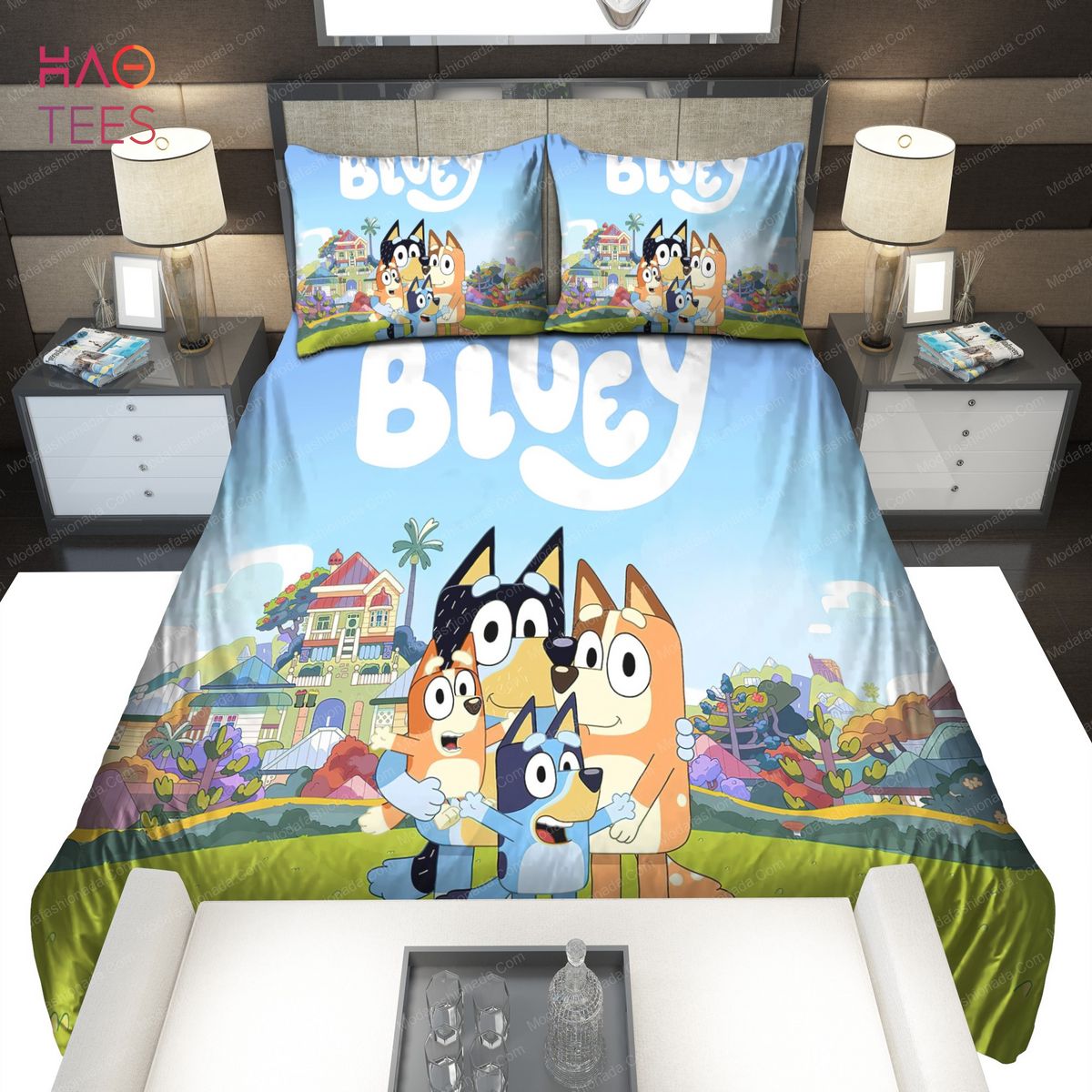 buy bluey family bedding sets bluey twin bed sets bedroom sets comforter sets duvet cover bedspread 1 zXp1C