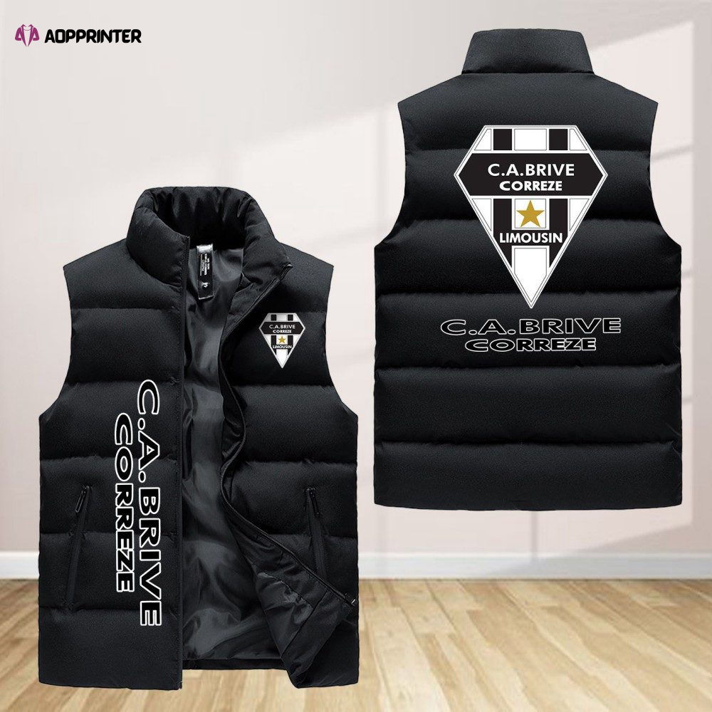 ca brive sleeveless puffer jacket custom for fans gifts