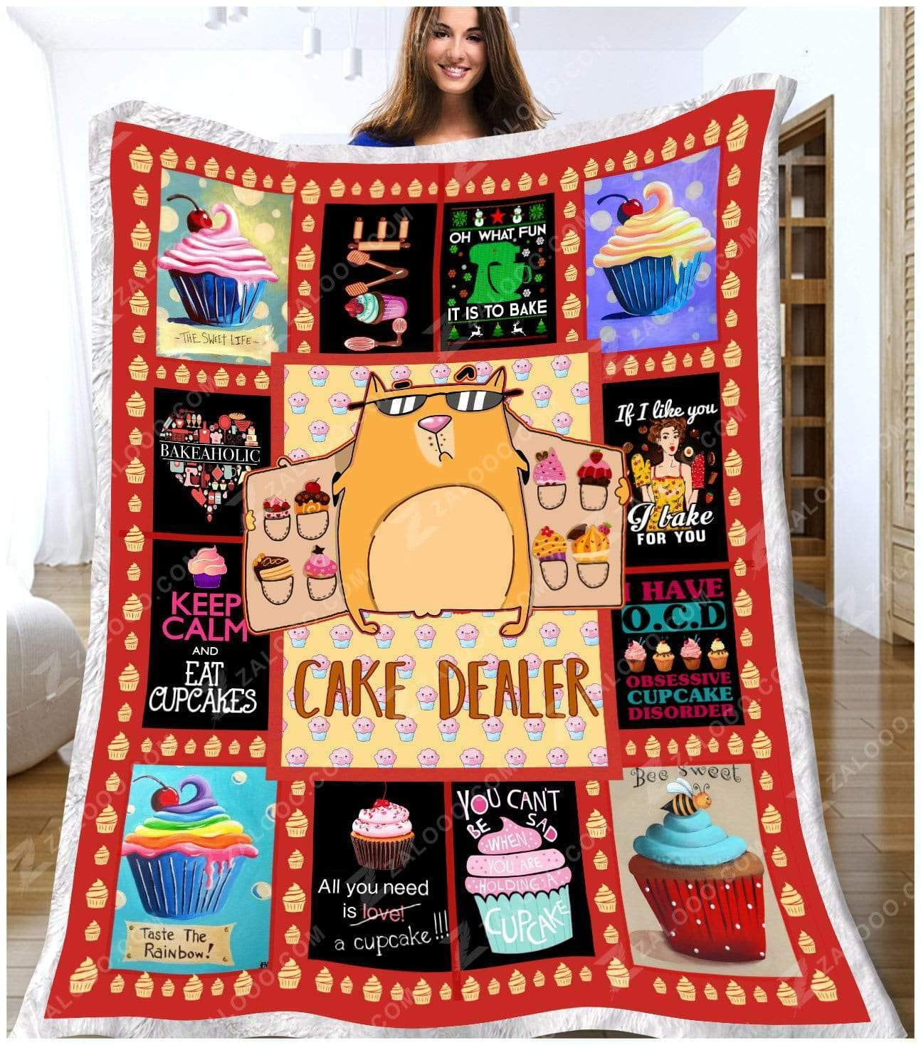 cake dealer quilt blanket qogb4