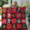 calgary flames 1 quilt blanket 1