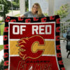 calgary flames 2 quilt blanket 1