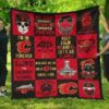 calgary flames quilt blanket for fans home decor gift 1 500x435 1