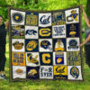 california golden bears 3 quilt blanket 2