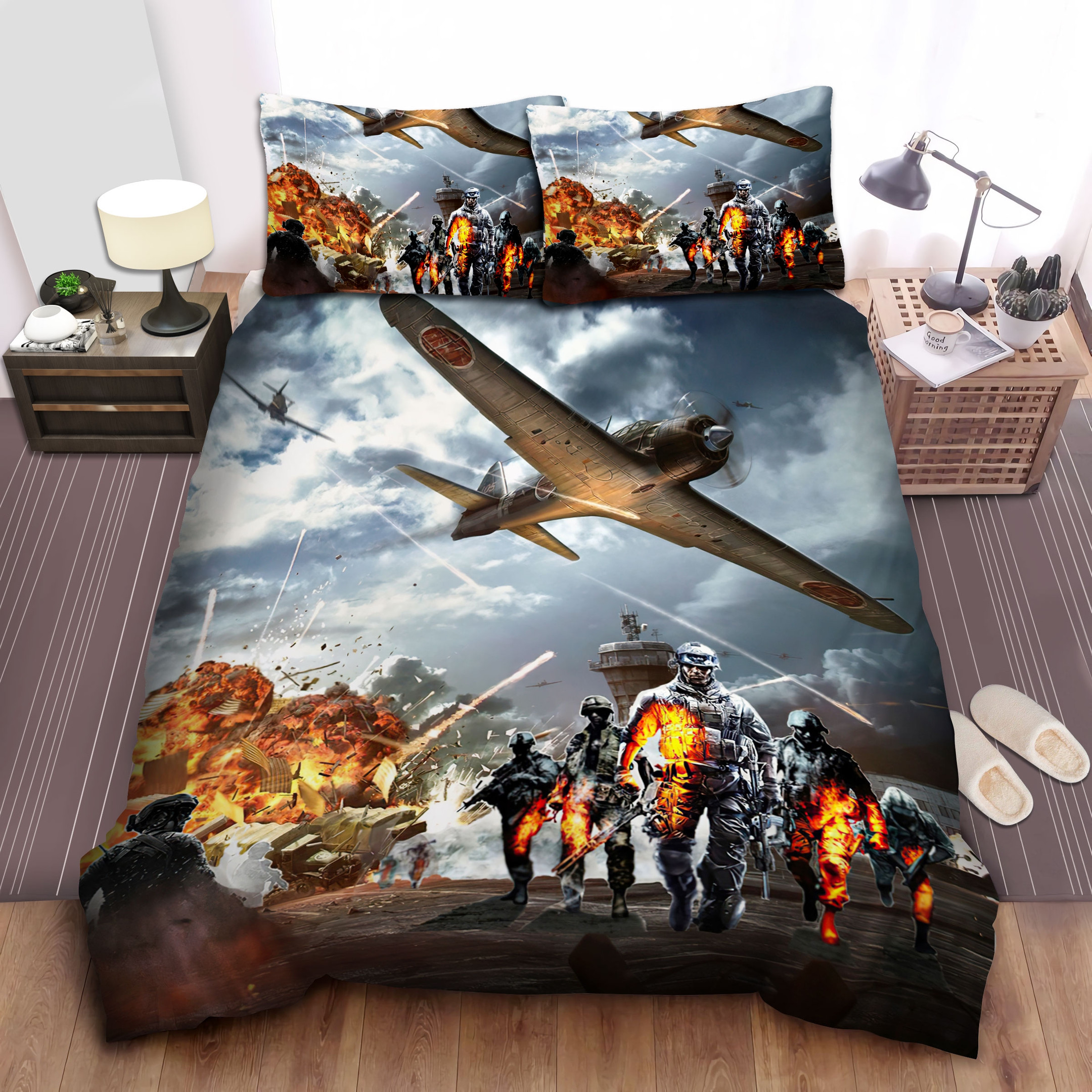 call of duty airplane and army duvet cover bedroom sets comfortable bedding sets lgjue