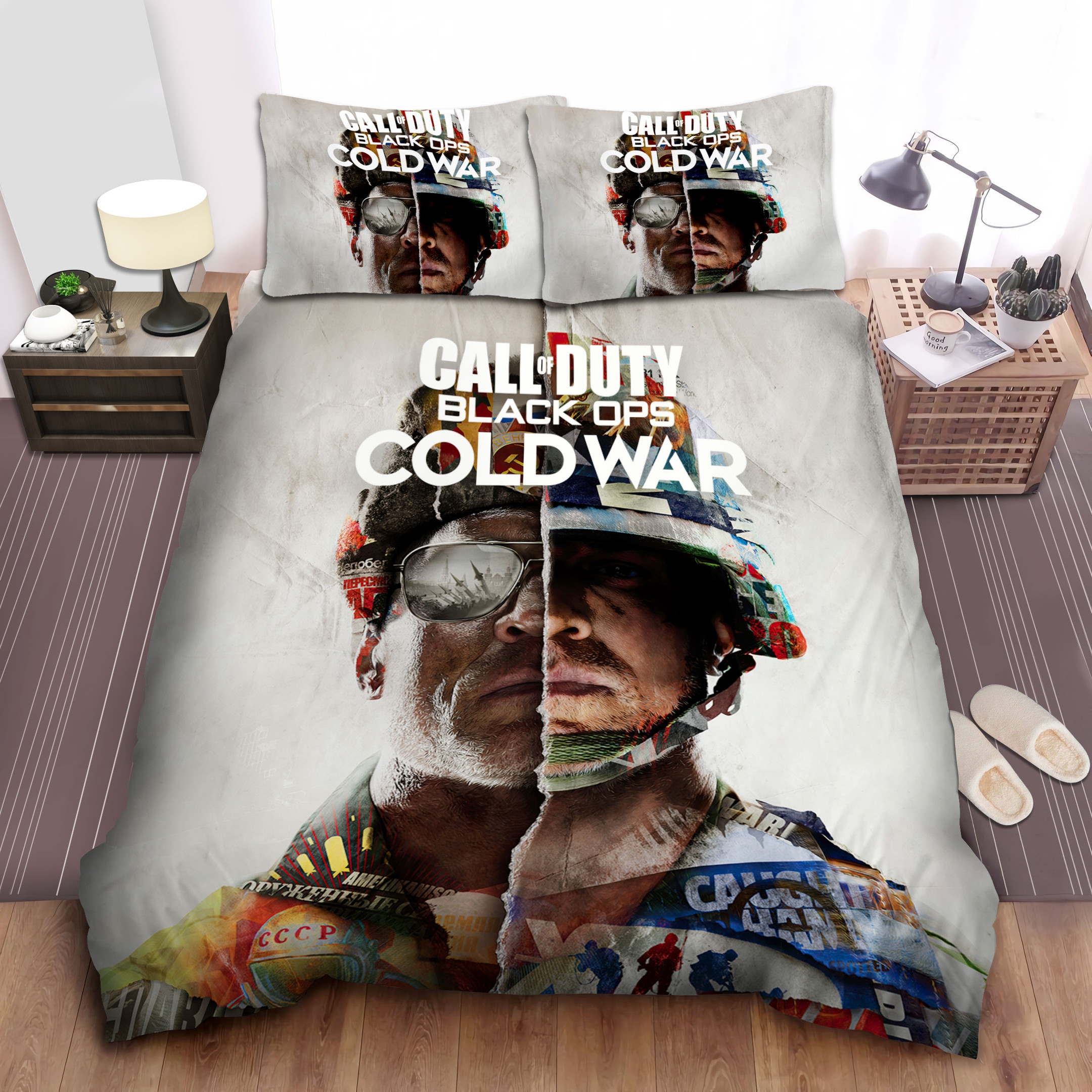 call of duty cold war bedding sets duvet cover bed sheets spread comforter vifpb