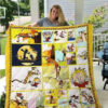 calvin and hobbes quilt blanket for fans home decor gift 2b