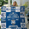 canterbury bankstown bulldogs 2 quilt blanket for fans home decor gift 1