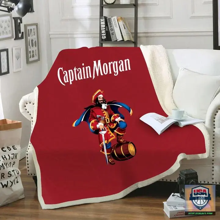 captain morgan soft blanket woven blanket eowxa