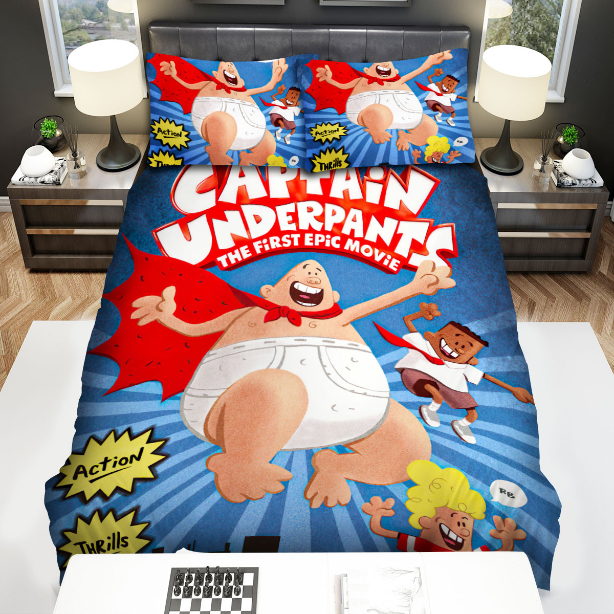 captain underpants comic duvet cover bedroom sets comfortable bedding sets 2tldt