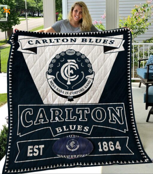 carlton blues quilt blanket 2