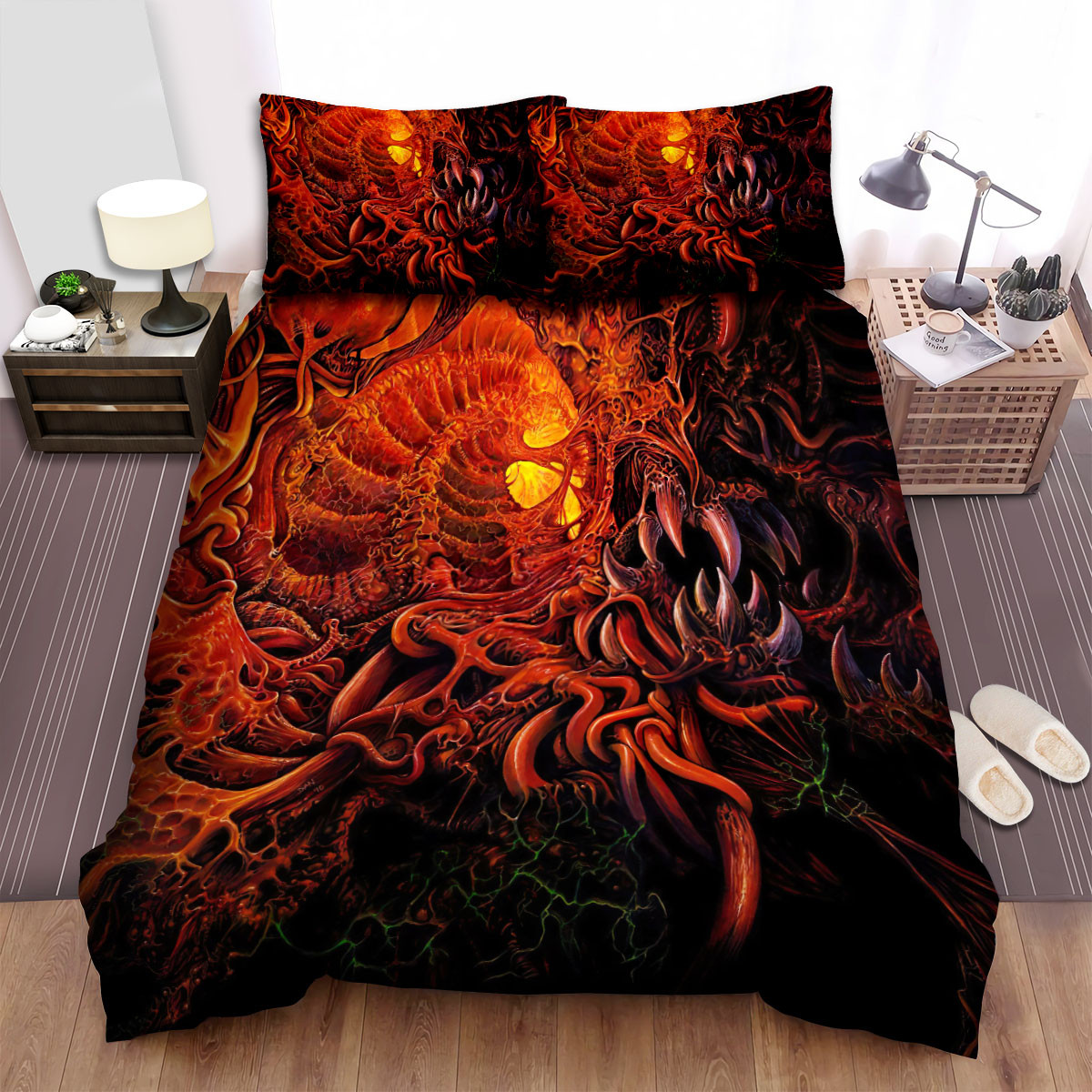 carnage bed sheets spread comforter duvet cover bedding sets 3lou4