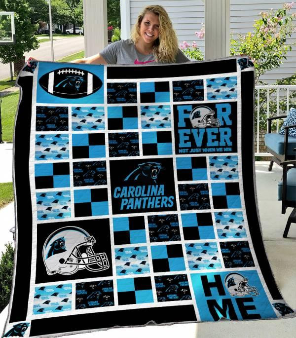 carolina panthers premium quilt bg65 qobte