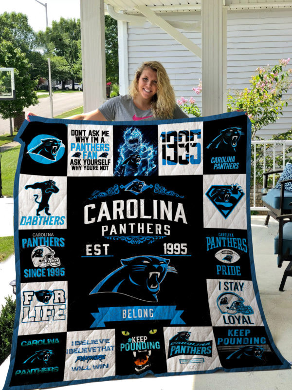 carolina panthers premium quilt bg93 erypt