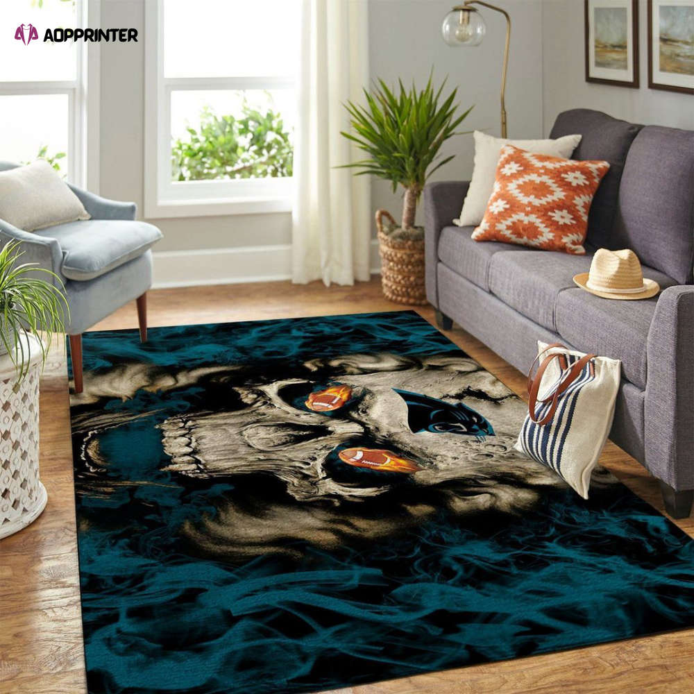 carolina panthers rug living room floor decor fan gifts 219