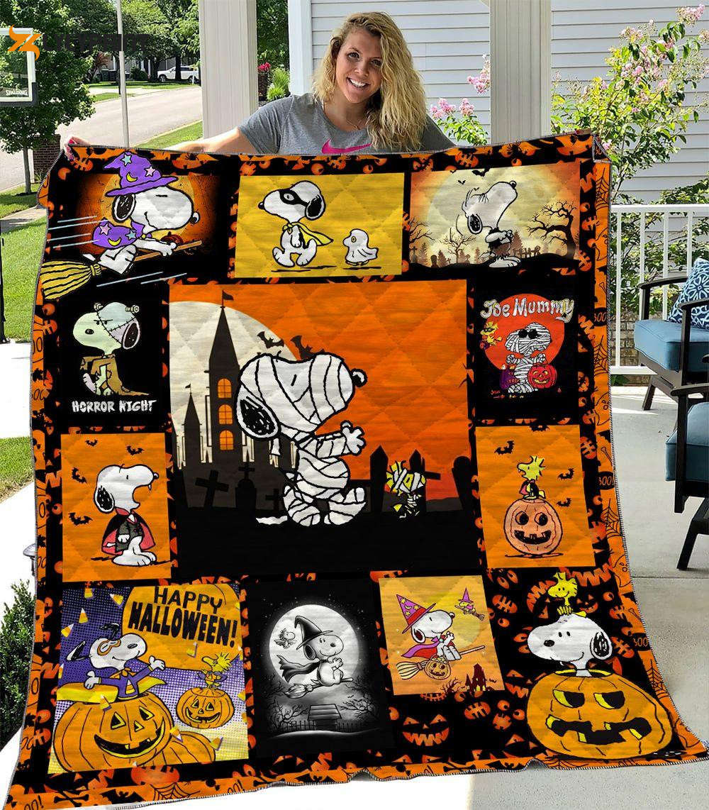 cartoon character mummy snoopy halloween quilt fleece blanket fan made all season 3d quilt blanket