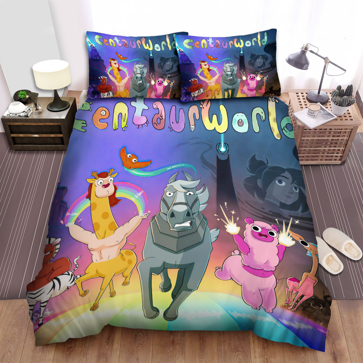 centaurworld main characters duvet cover bedroom sets comfortable bedding sets bamtc