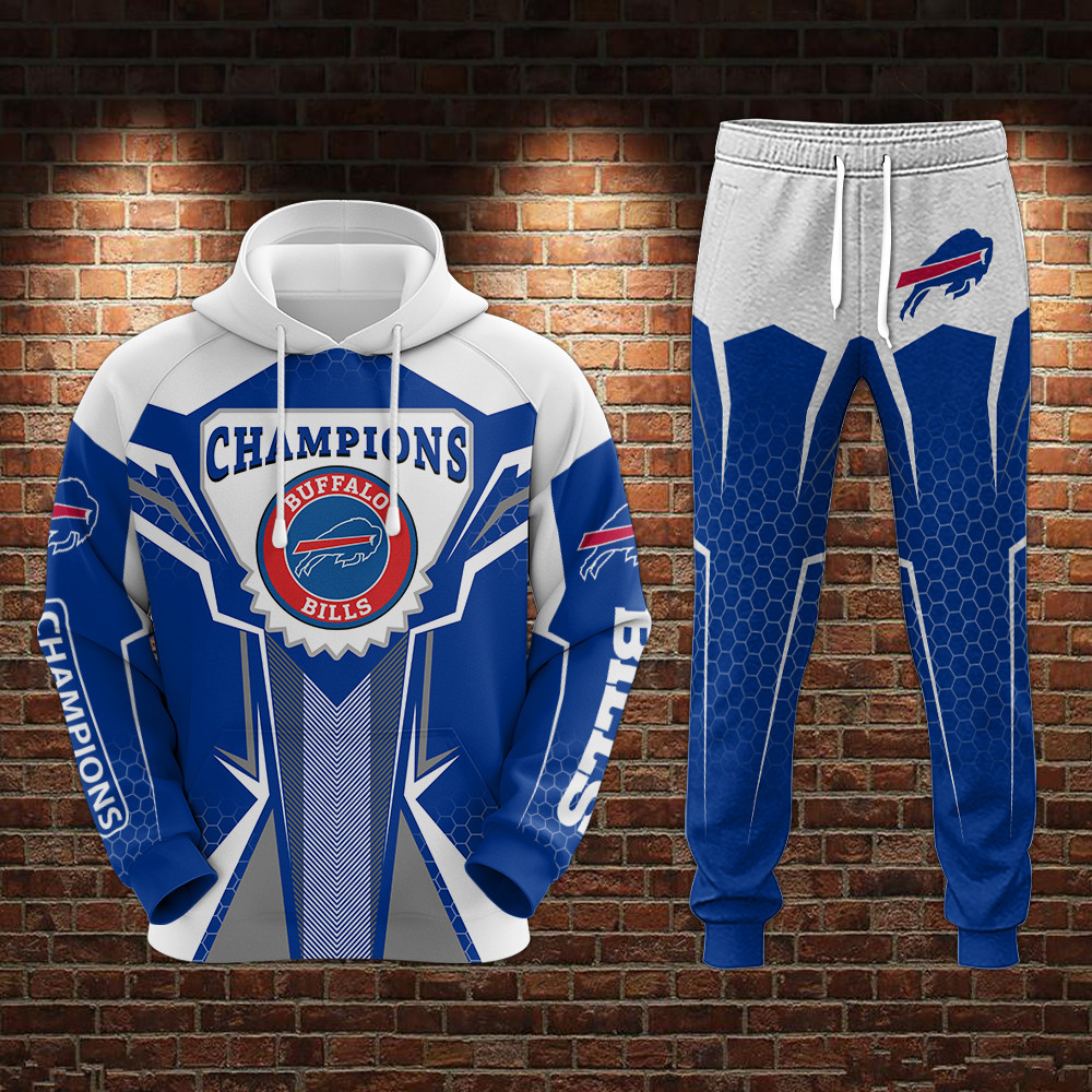 champion buffalo bills limited hoodie jogger 1009 flrnh