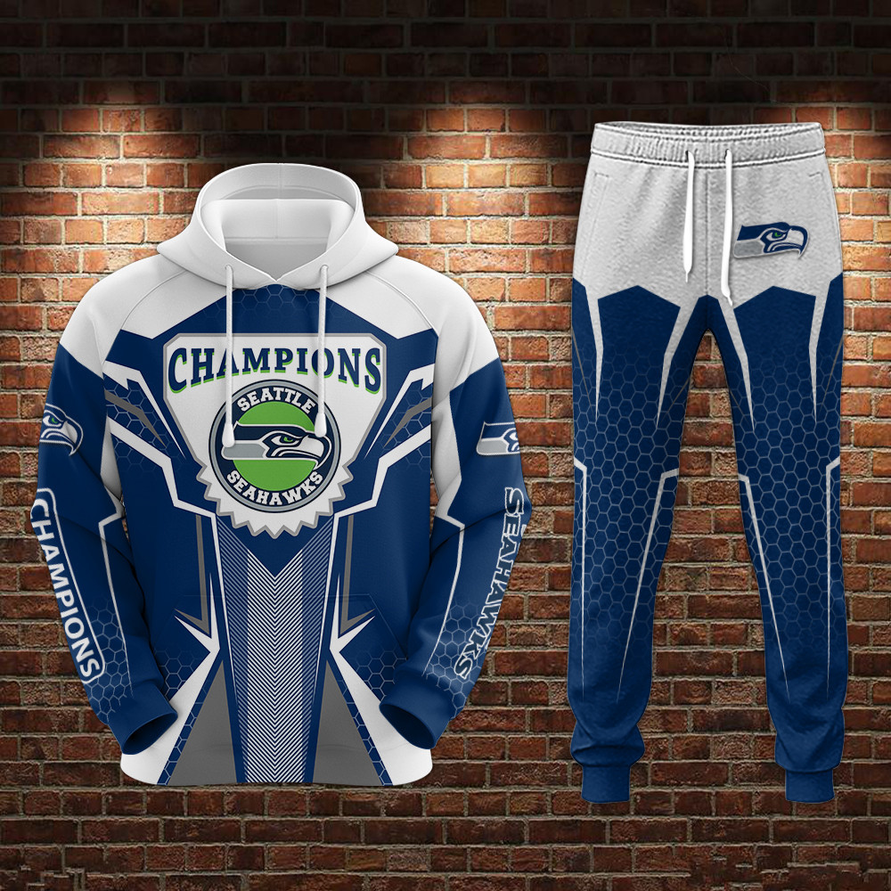 champion seattle seahawks limited hoodie jogger s046 prnu7